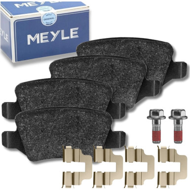 Meyle | Bremsbelagsatz, Scheibenbremse | 025 231 3814