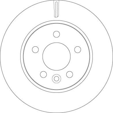 TRW | Bremsscheibe | DF6482