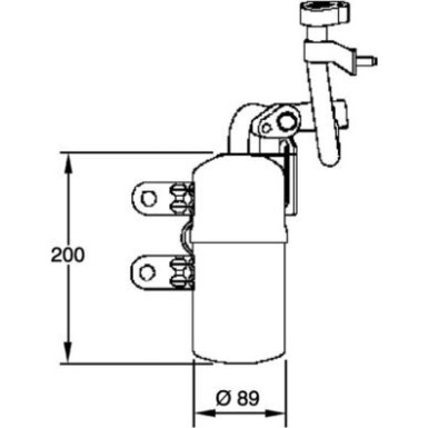 Mahle | Trockner, Klimaanlage | AD 280 000P