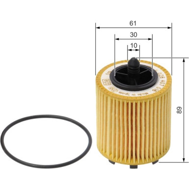 BOSCH F 026 407 016 Ölfilter