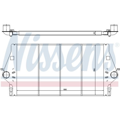 Nissens | Ladeluftkühler | 96779