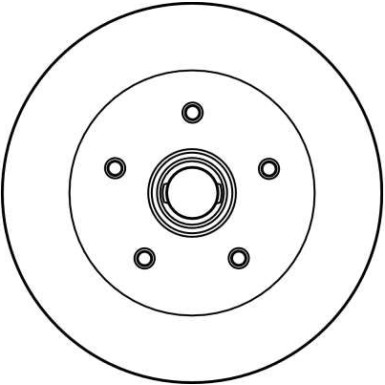 TRW | Bremsscheibe | DF2587