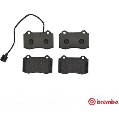 Brembo | Bremsbelagsatz, Scheibenbremse | P 85 104