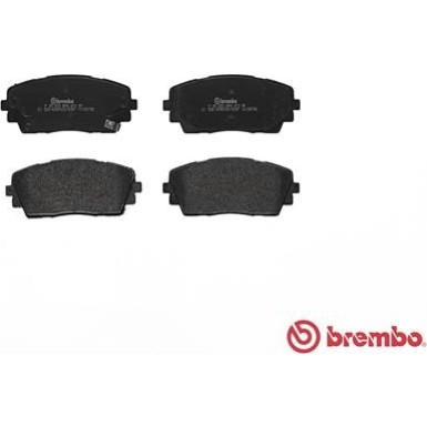 Brembo | Bremsbelagsatz, Scheibenbremse | P 30 053