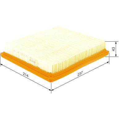 BOSCH 1 987 429 194 Luftfilter