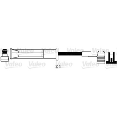 Valeo | Zündleitungssatz | 346094