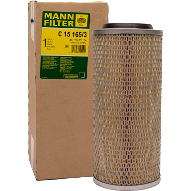 MANN-FILTER C 15 165/3 Sekundärluftfilter