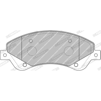 Ferodo | Bremsbelagsatz, Scheibenbremse | FVR1929
