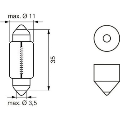 BOSCH | Glühlampe | 1 987 301 004