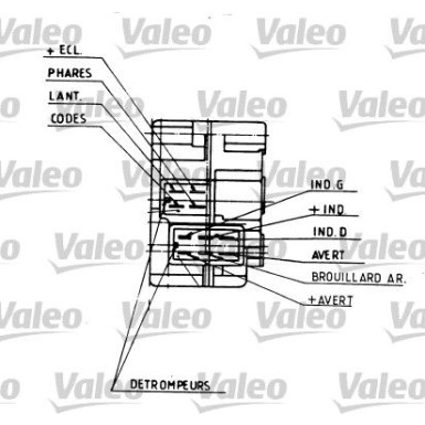 Valeo | Lenkstockschalter | 251109