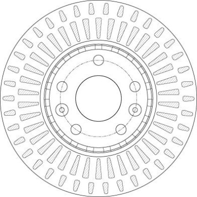 TRW | Bremsscheibe | DF6184