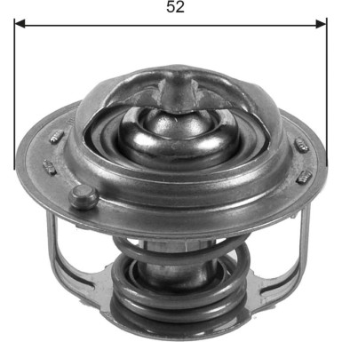 Gates | Thermostat, Kühlmittel | TH35682G1