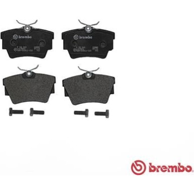 Brembo | Bremsbelagsatz, Scheibenbremse | P 59 041