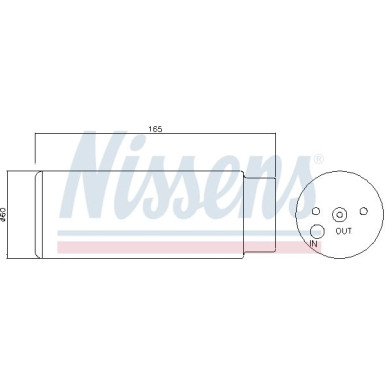 Nissens | Trockner, Klimaanlage | 95380