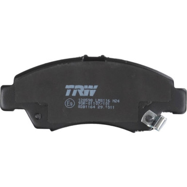 TRW | Bremsbelagsatz, Scheibenbremse | GDB1164 TRW | Bremsbelagsatz, Scheibenbremse | GDB1164