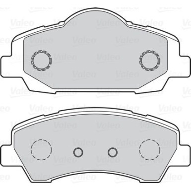 Valeo | Bremsbelagsatz, Scheibenbremse | 302155