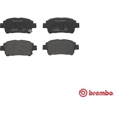 Brembo | Bremsbelagsatz, Scheibenbremse | P 83 051