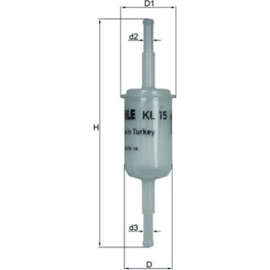 Knecht | Kraftstofffilter | KL 15 OF