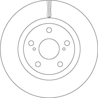 TRW | Bremsscheibe | DF6675