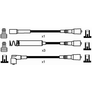 NGK | Zündleitungssatz | 0788