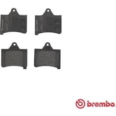 Brembo | Bremsbelagsatz, Scheibenbremse | P 61 073