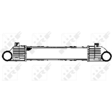 NRF 30422 Ladeluftkühler passend für MERCEDES-BENZ S-Klasse Limousine (W220)