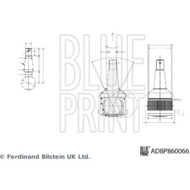 Blue Print | Trag-/Führungsgelenk | ADBP860066