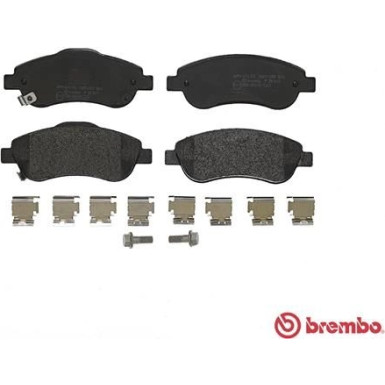 Brembo | Bremsbelagsatz, Scheibenbremse | P 28 045