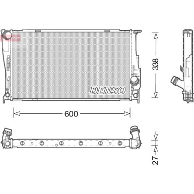 Denso | Kühler, Motorkühlung | DRM05003