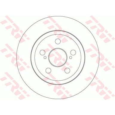 TRW | Bremsscheibe | DF6331