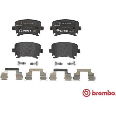 Brembo | Bremsbelagsatz, Scheibenbremse | P 85 095