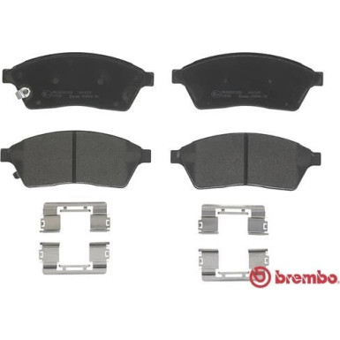 Brembo | Bremsbelagsatz, Scheibenbremse | P 09 009