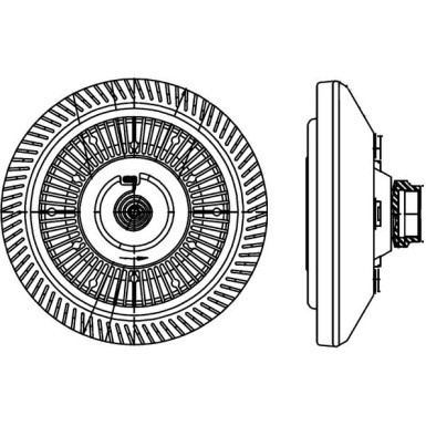 Mahle | Kupplung, Kühlerlüfter | CFC 212 000P