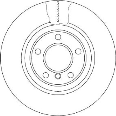 TRW | Bremsscheibe | DF6616S