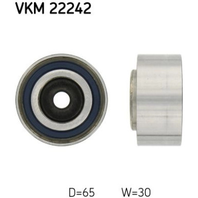 SKF | Umlenk-/Führungsrolle, Zahnriemen | VKM 22242