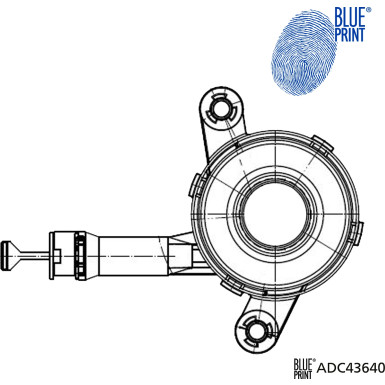 Blue Print | Zentralausrücker, Kupplung | ADC43640