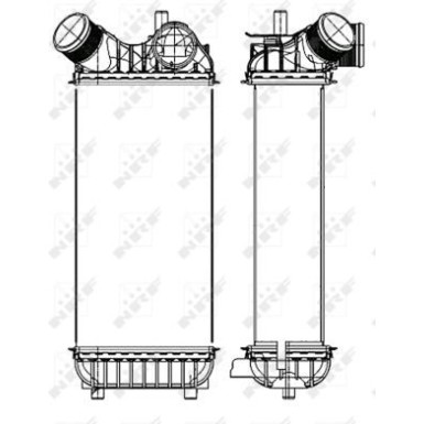 NRF | Ladeluftkühler | 30324