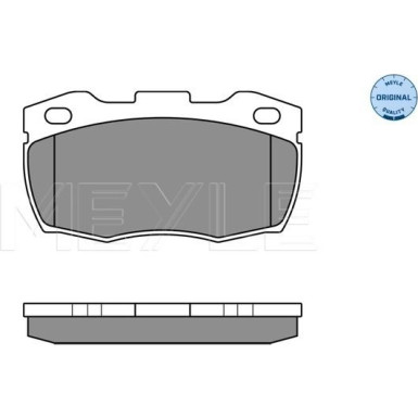 Meyle | Bremsbelagsatz, Scheibenbremse | 025 215 1918