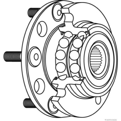 Herth+Buss Jakoparts | Radlagersatz | J4714044