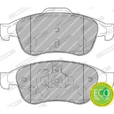 Ferodo | Bremsbelagsatz, Scheibenbremse | FDB4180