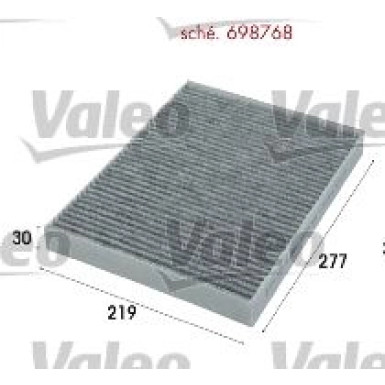 Valeo | Filter, Innenraumluft | 698768