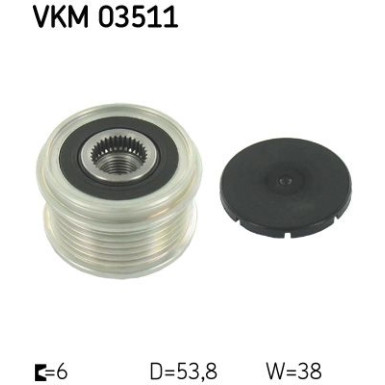 SKF | Generatorfreilauf | VKM 03511