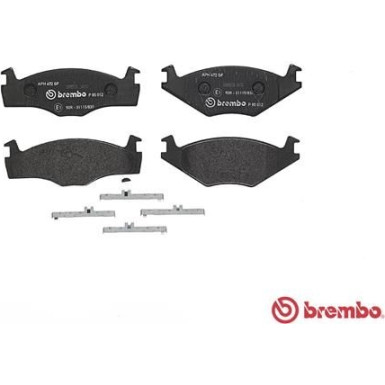 Brembo | Bremsbelagsatz, Scheibenbremse | P 85 012