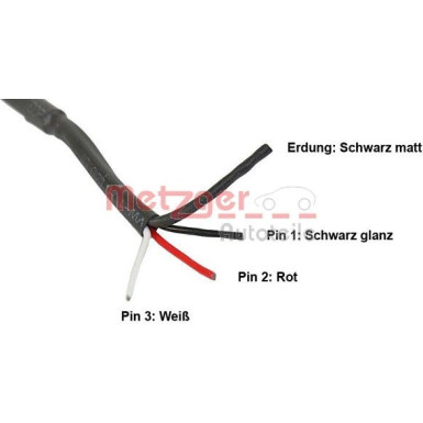 Metzger | Sensor, Nockenwellenposition | 0903207