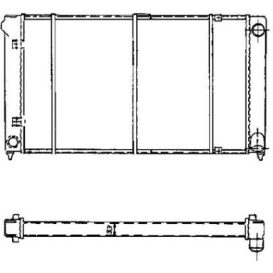 NRF | Kühler, Motorkühlung | 503003