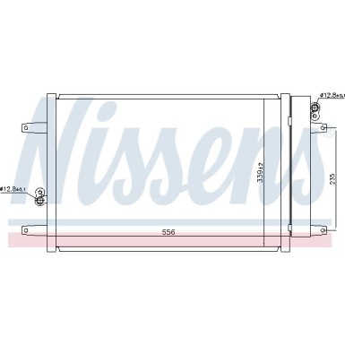 Nissens | Kondensator, Klimaanlage | 94575