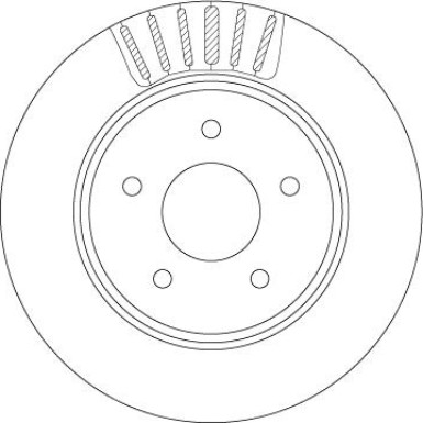 TRW | Bremsscheibe | DF6789