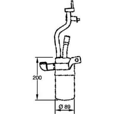 Mahle | Trockner, Klimaanlage | AD 279 000P