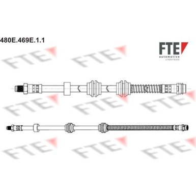 FTE | Bremsschlauch | 9240686