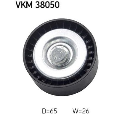 SKF | Umlenk-/Führungsrolle, Keilrippenriemen | VKM 38050